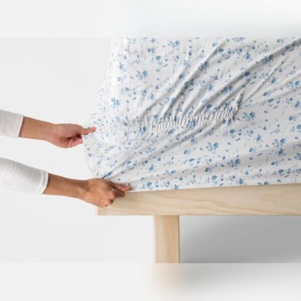 Threshold 400TC Cotton Sateen Sheet Set · Full, Blue Floral