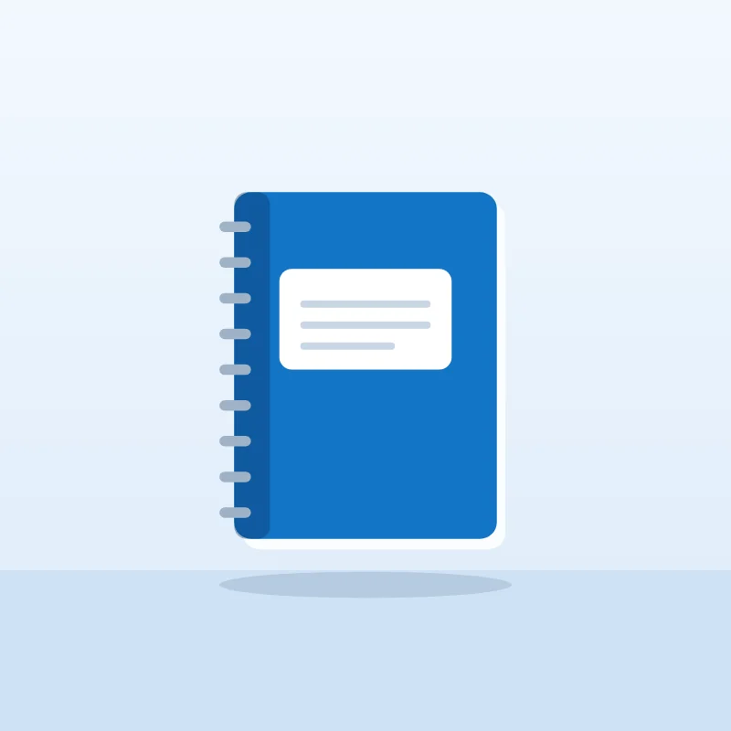 Spiral notebook