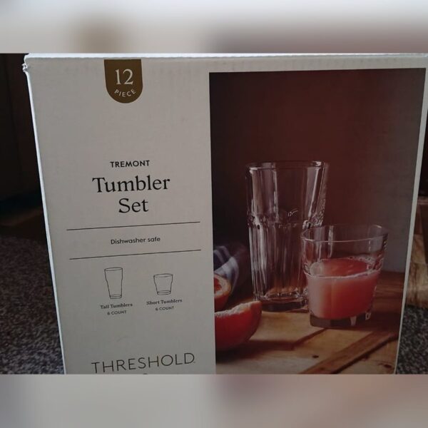 Threshold Tremont Tumbler Set (12 pieces)